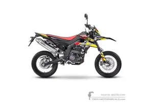 Pegatinas para Aprilia SX125 2023 - Amarillo • Aprilia Pegatinas OEM