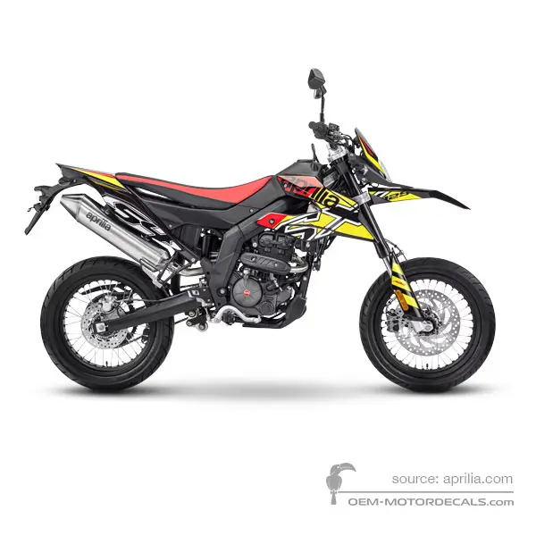 Aprilia SX125 2023 - Gelb - Yellow Stark