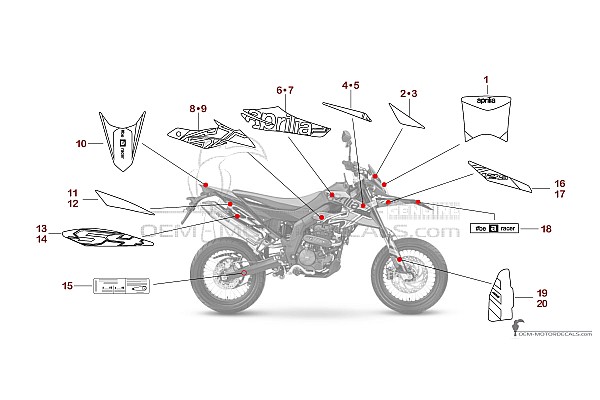 Aprilia SX125 2023 - Giallo
