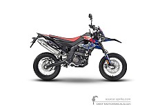 Autocollants pour Aprilia SX125 2024 - Argent • Aprilia Autocollants OEM