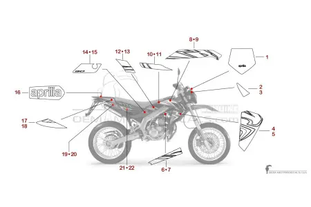 Aprilia SX50 2008 - Nero