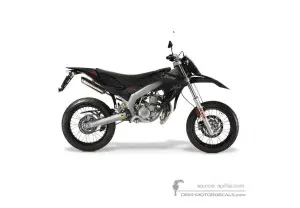 Decals for Aprilia SX50 2011 - Black • Aprilia OEM Decals