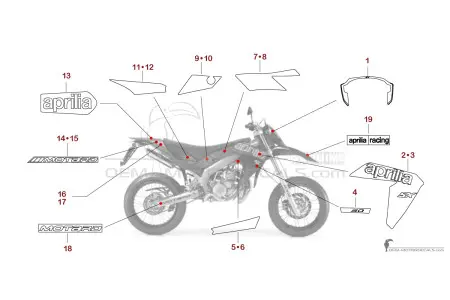 Aprilia SX50 2012 - Nero