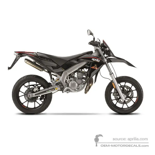 Aprilia SX50 2014 Limited Edition - Negro - LTD Carbon Black