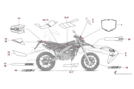 Aprilia SX50 2014 Limited Edition - Black