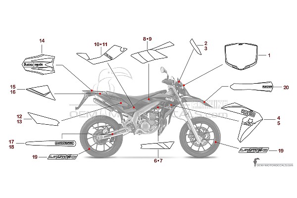 Aprilia SX50 2014 Limited Edition - Zwart