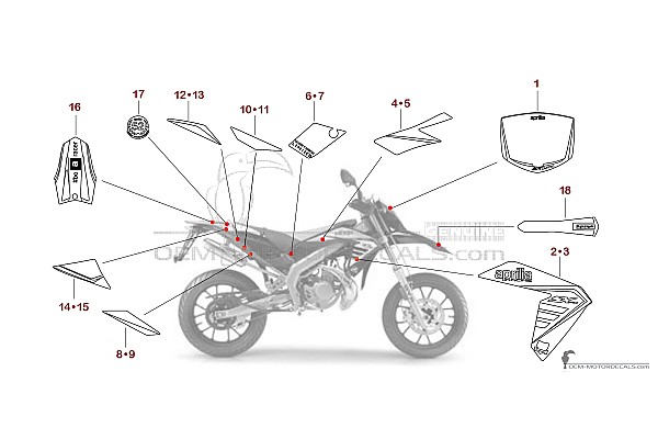 Aprilia SX50 2015 Limited Edition - Argento