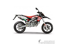 Adesivi per Aprilia SX50 2016 Limited Edition - Nero Rosso • Aprilia Adesivi OEM