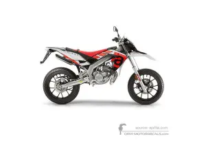 Stickers voor Aprilia SX50 2016 - Rood • Aprilia OEM Stickers