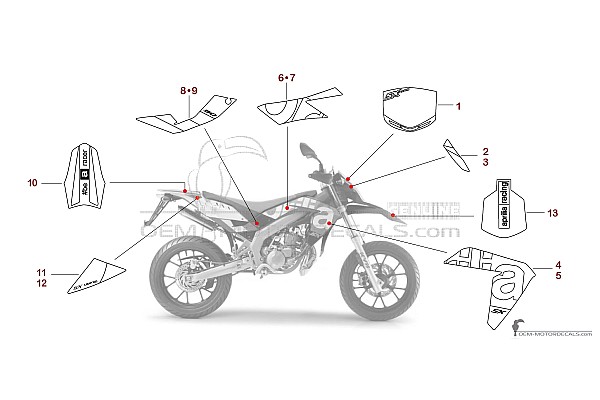 Aprilia SX50 2016 Limited Edition - Nero Rosso