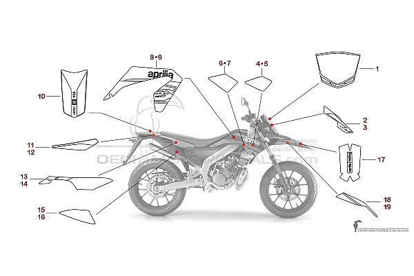 Aprilia SX50 2019 - Zielony
