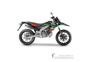 Autocollants pour Aprilia SX50 2020 - Vert • Aprilia Autocollants OEM