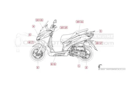 Aprilia SXR50 Sport 2021
