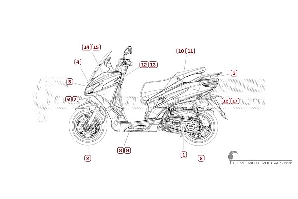 Aprilia SXR50 Sport 2022