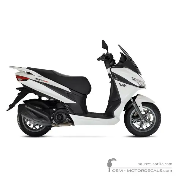 Aprilia SXR50 2025 - Essence White