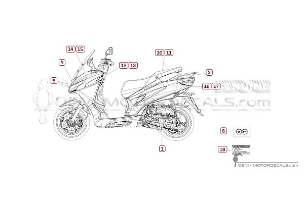 Aprilia SXR50 2025