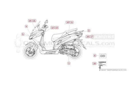 Aprilia SXR50 2025
