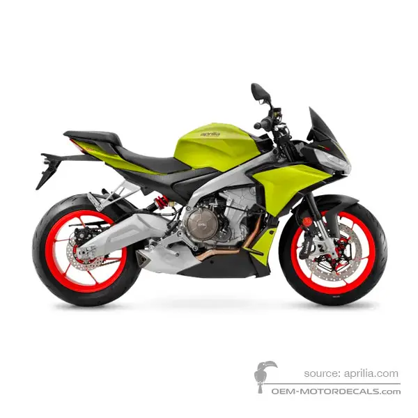 Aprilia TUONO 660 2021 - Gold - Acid Gold