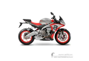 Decals for Aprilia TUONO 660 2022 - Gray • Aprilia OEM Decals