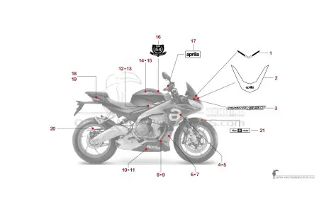 Aprilia TUONO 660 2022 - Black