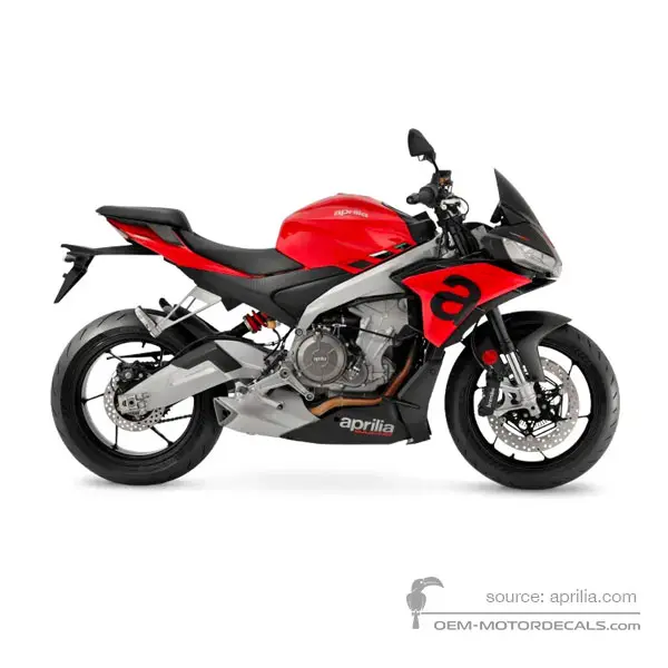 Aprilia TUONO 660 2023 - Rot - Torque Red