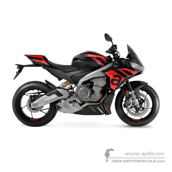 Aprilia TUONO 660 2024 - Schwarz Rot - Too Fast