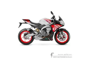 Decals for Aprilia TUONO 660 2024 - White • Aprilia OEM Decals