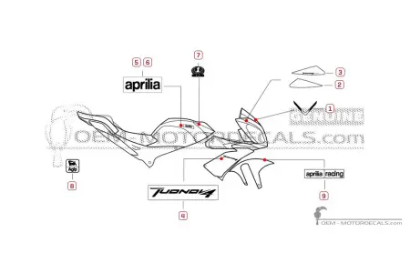 Aprilia TUONO V4 1000 2012