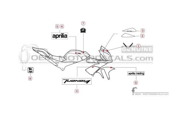 Aprilia TUONO V4 1000 2012
