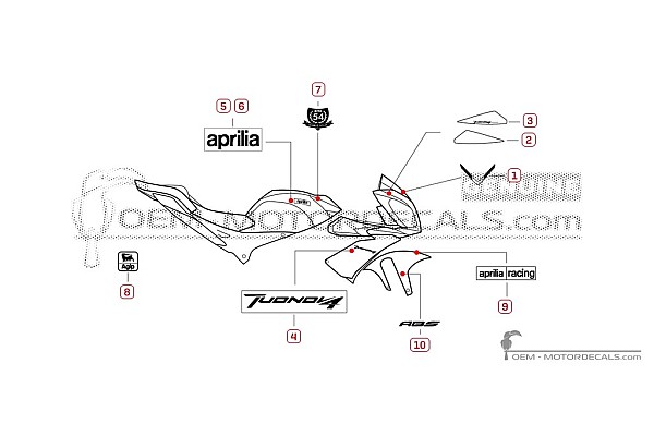 Aprilia TUONO V4 1000 2014