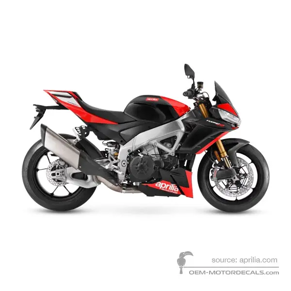 Aprilia TUONO V4 1100 FACTORY 2024 - Schwarz - Black