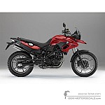 BMW F700GS 2012 - Rouge