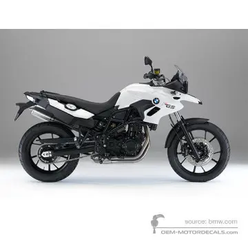 BMW F700GS 2015 - Blanc - Alpinweiss 3