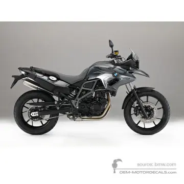 BMW F700GS 2016 - Gray - Mineral-grau metallic