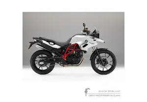 Decals for BMW F700GS 2016 - White • BMW OEM Decals