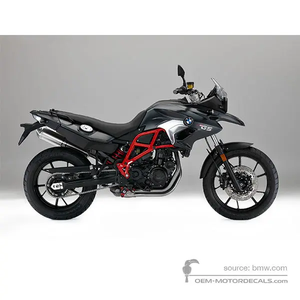 BMW F700GS 2017 - Grau - Singapur-grau metallic matt