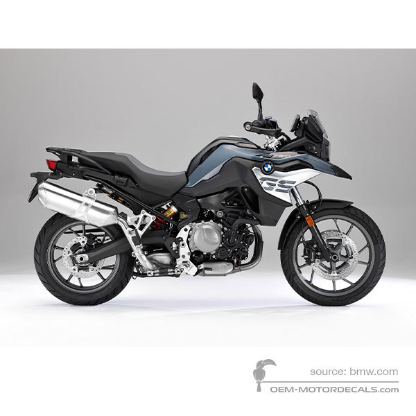 Autocollants pour pour BMW F750GS 2019 - Bleu • BMW Autocollants OEM