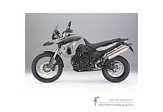 Adesivi per BMW F800GS 2008 - Argento • BMW Adesivi OEM