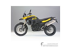 Naklejki do BMW F800GS 2008 - Żółty • BMW Naklejki OEM