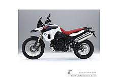 Adesivi per BMW F800GS 2010 - Bianco • BMW Adesivi OEM