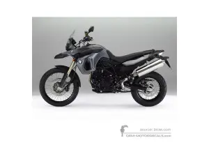 Stickers voor BMW F800GS 2011 - Grijs • BMW OEM Stickers