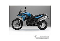 Autocollants pour BMW F800GS 2013 - Bleu • BMW Autocollants OEM