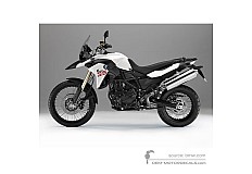 Stickers voor BMW F800GS 2014 - Wit • BMW OEM Stickers