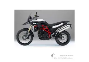 Decals for BMW F800GS 2015 - Black White • BMW OEM Decals