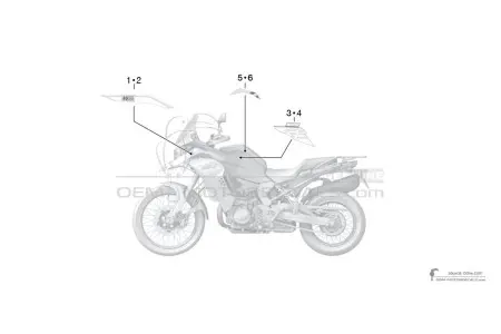 BMW F850GS Adventure 2021 - Noir