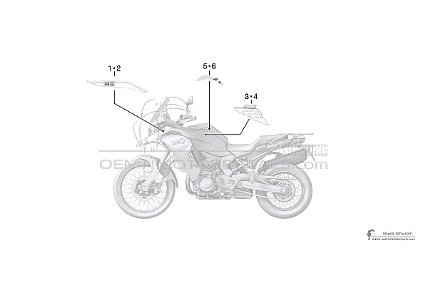 BMW F850GS Adventure 2021 - Schwarz
