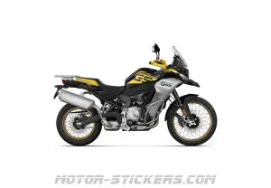 Adesivi per BMW F850GS Adventure 2021 - Nero • BMW Adesivi OEM