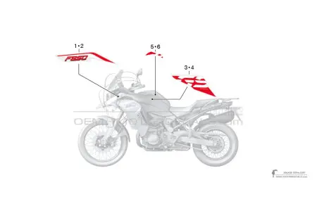 BMW F850GS Adventure 2022 - Marrone