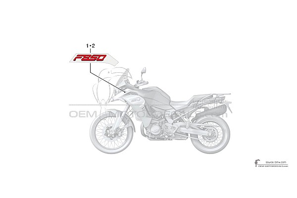 BMW F850GS Adventure 2022 - Grigio
