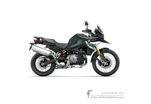 Decals for BMW F850GS 2021 - Gray • BMW OEM Decals